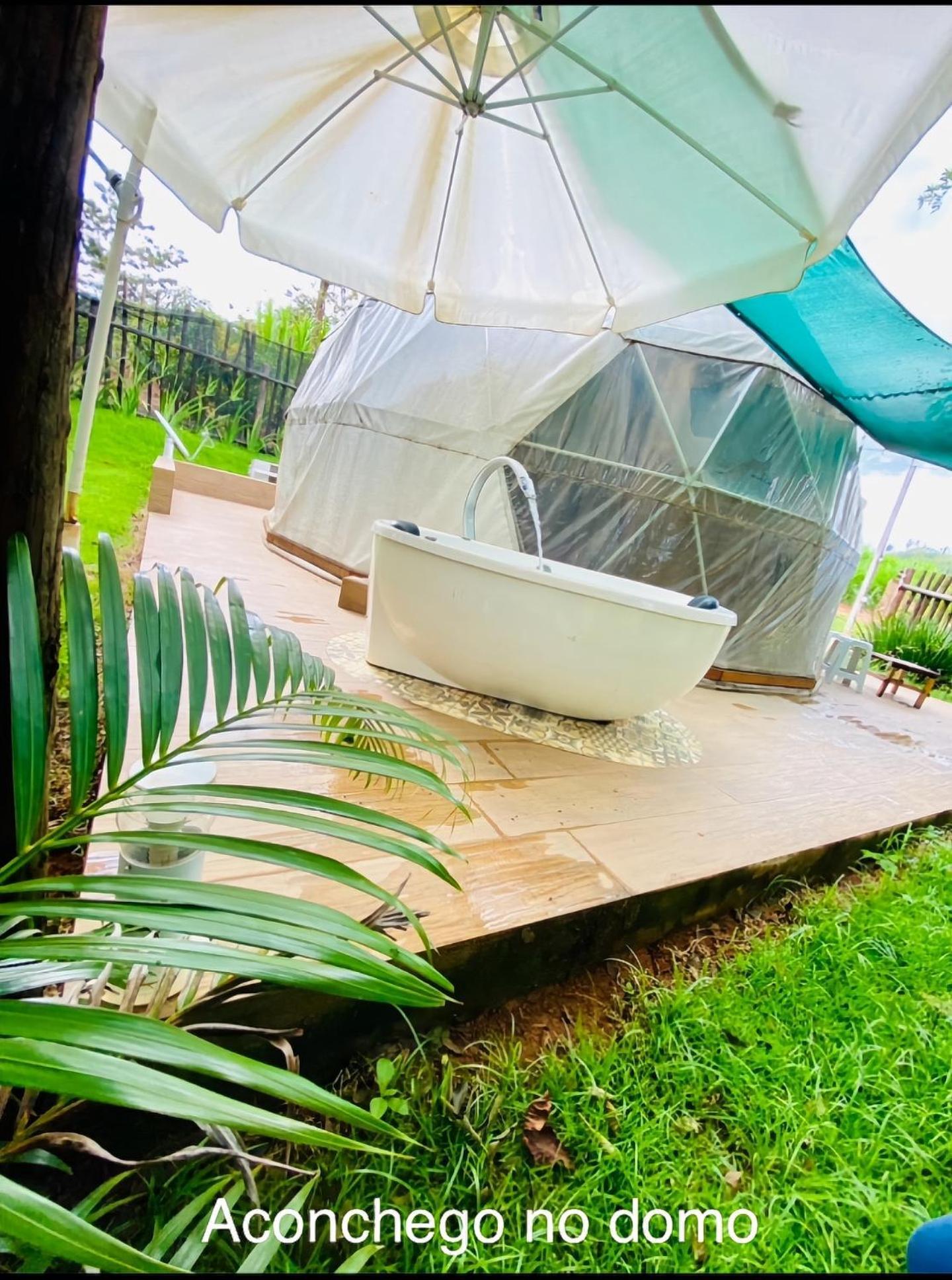 Lodge Aconchego No Domo Com Ofuro 7,5km Centro Com Com Cafe, Internet Starlink *